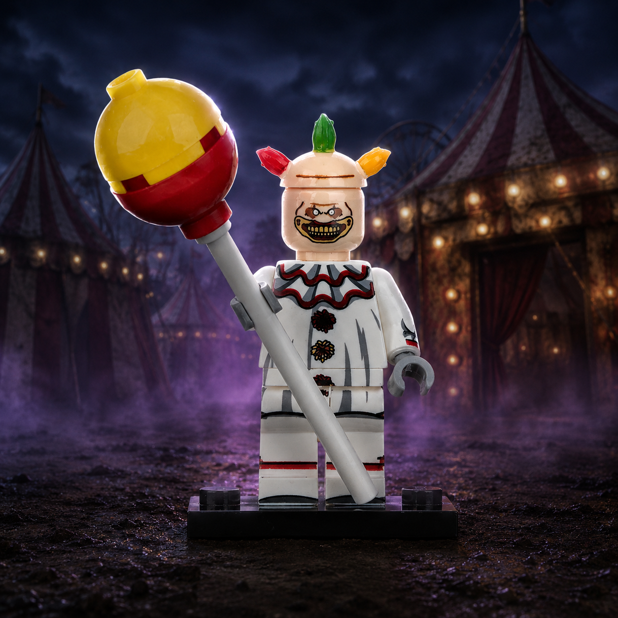 Twisty the Clown Horror Brick Minifigure