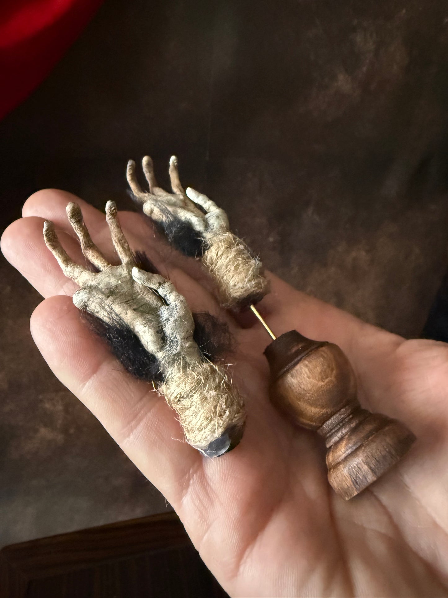 Cursed Monkey Paw – Handmade Oddity Replica
