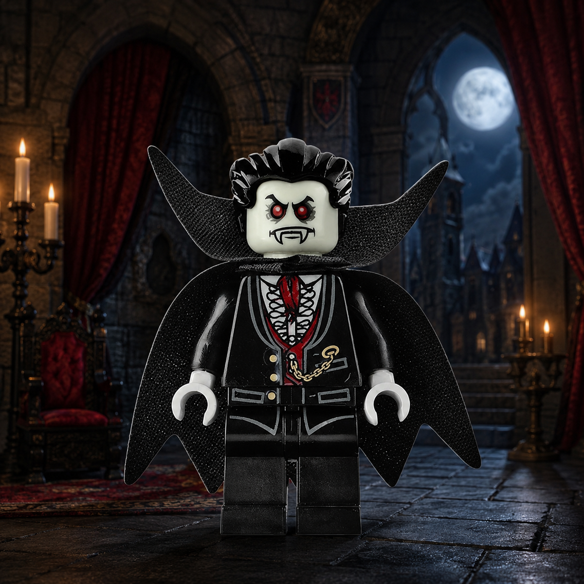 Dracula Monster Brick collectible