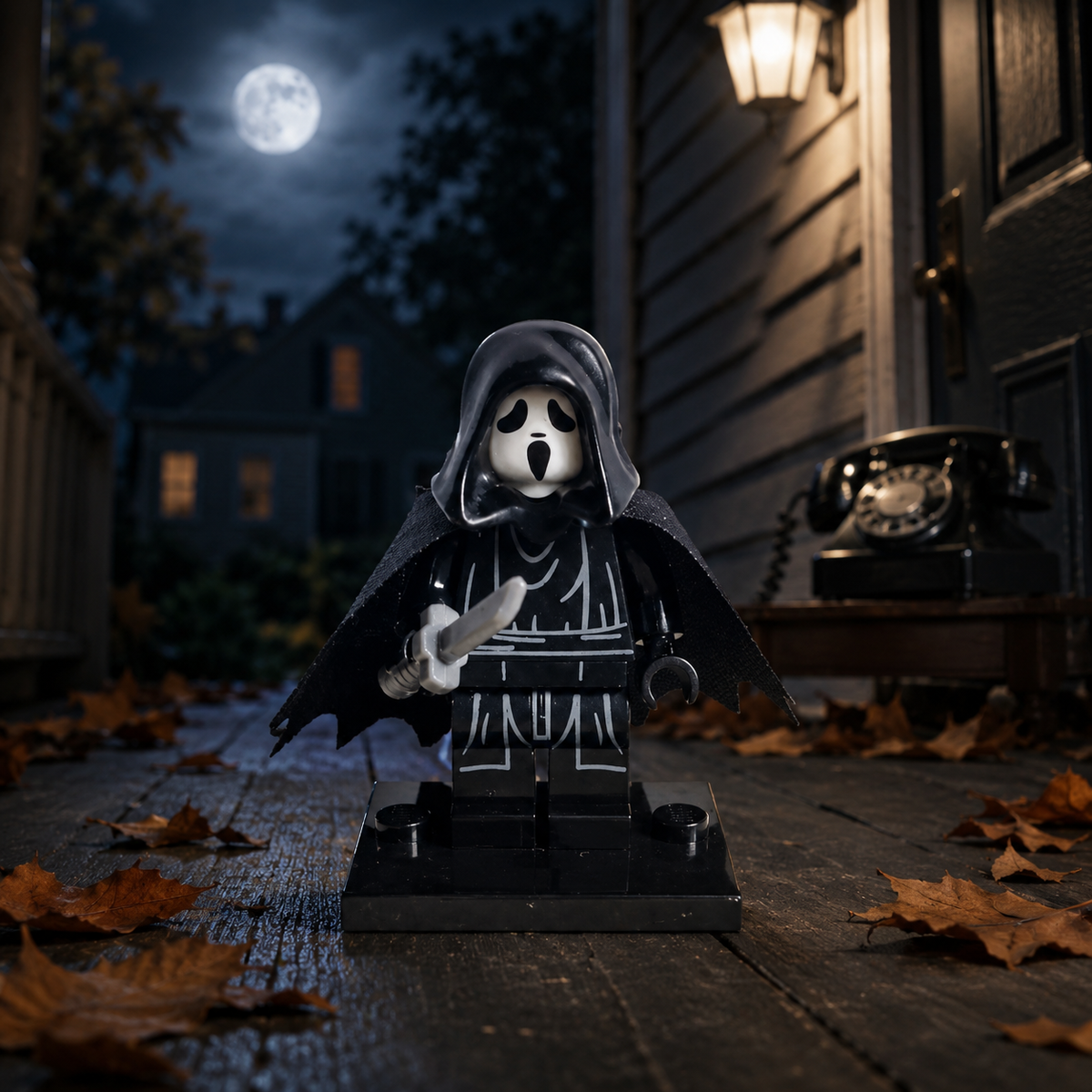 Ghostface classic slasher Monster Brick collectible
