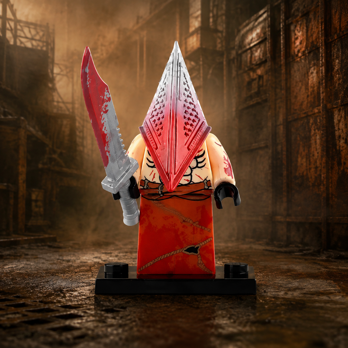Pyramid Head Silent Hill Monster Brick collectible