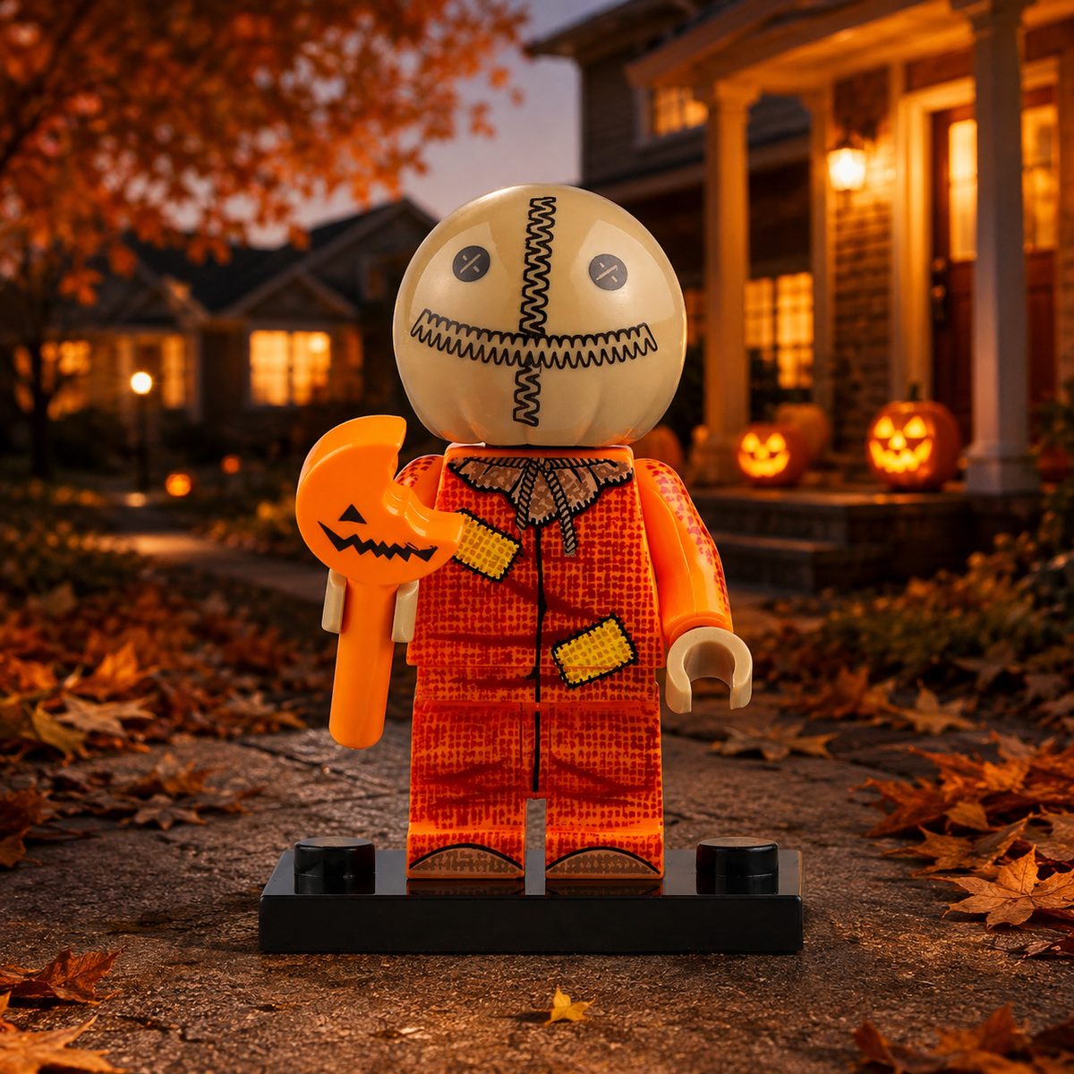 Sam Trick r Treat Halloween brick minifigure