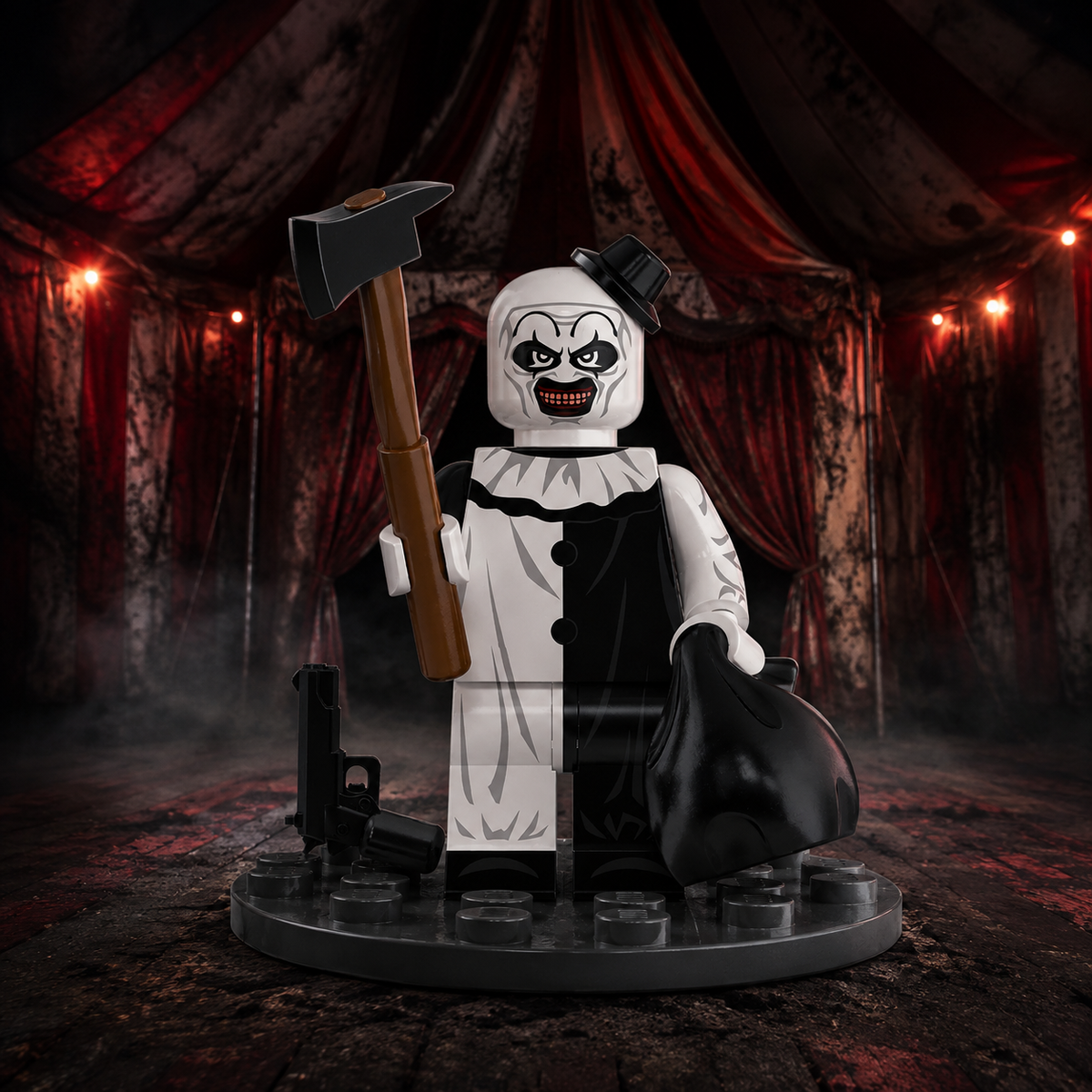 Art the Clown Terrifier Monster Brick collectible
