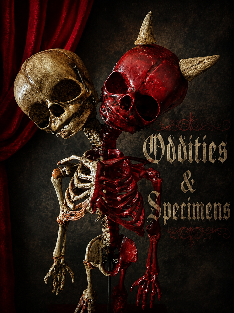 collection of oddities and specimens that celebrate the strange