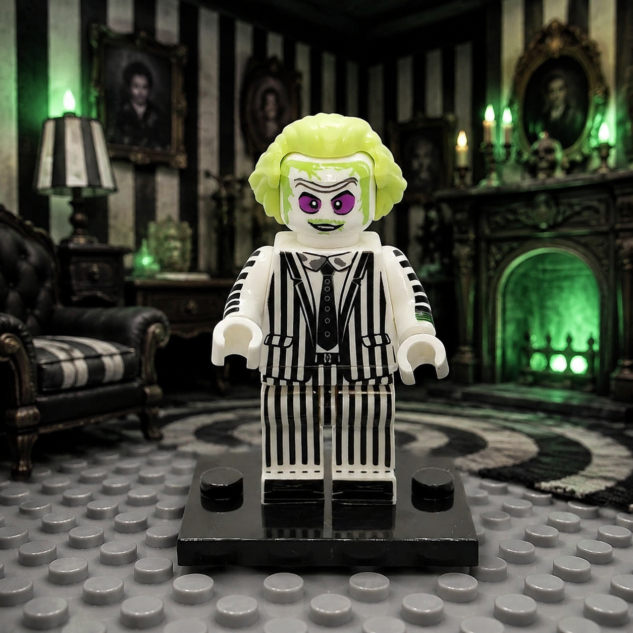 Beetlejuice Horror Brick Minifigure