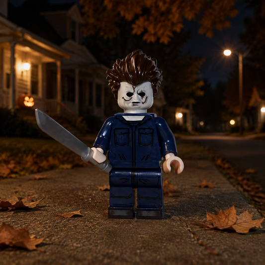 Michael Myers Horror Brick Minifigure