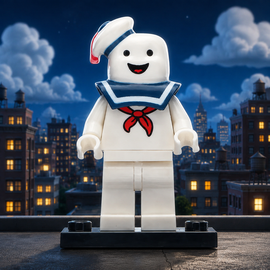 Stay Puft Marshmallow Man Horror Brick Minifigure
