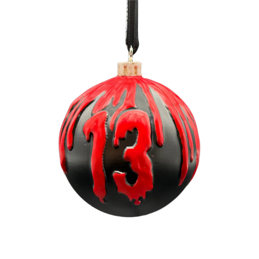 13 Ball horror ornament