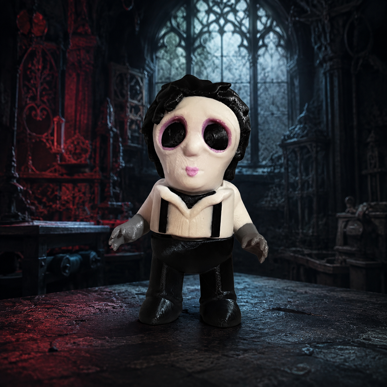 Edward Scissorhands 3D Printed Horror Figure