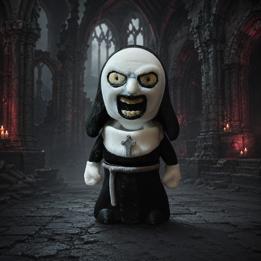 The Nun 3D Printed Horror Figure