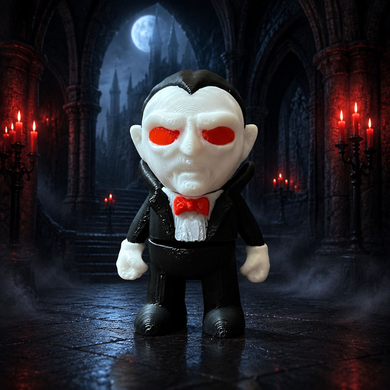 Classic Vampire 3D Printed Horror Figure