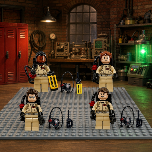 Bricks Lego Ghostbusters set of 4