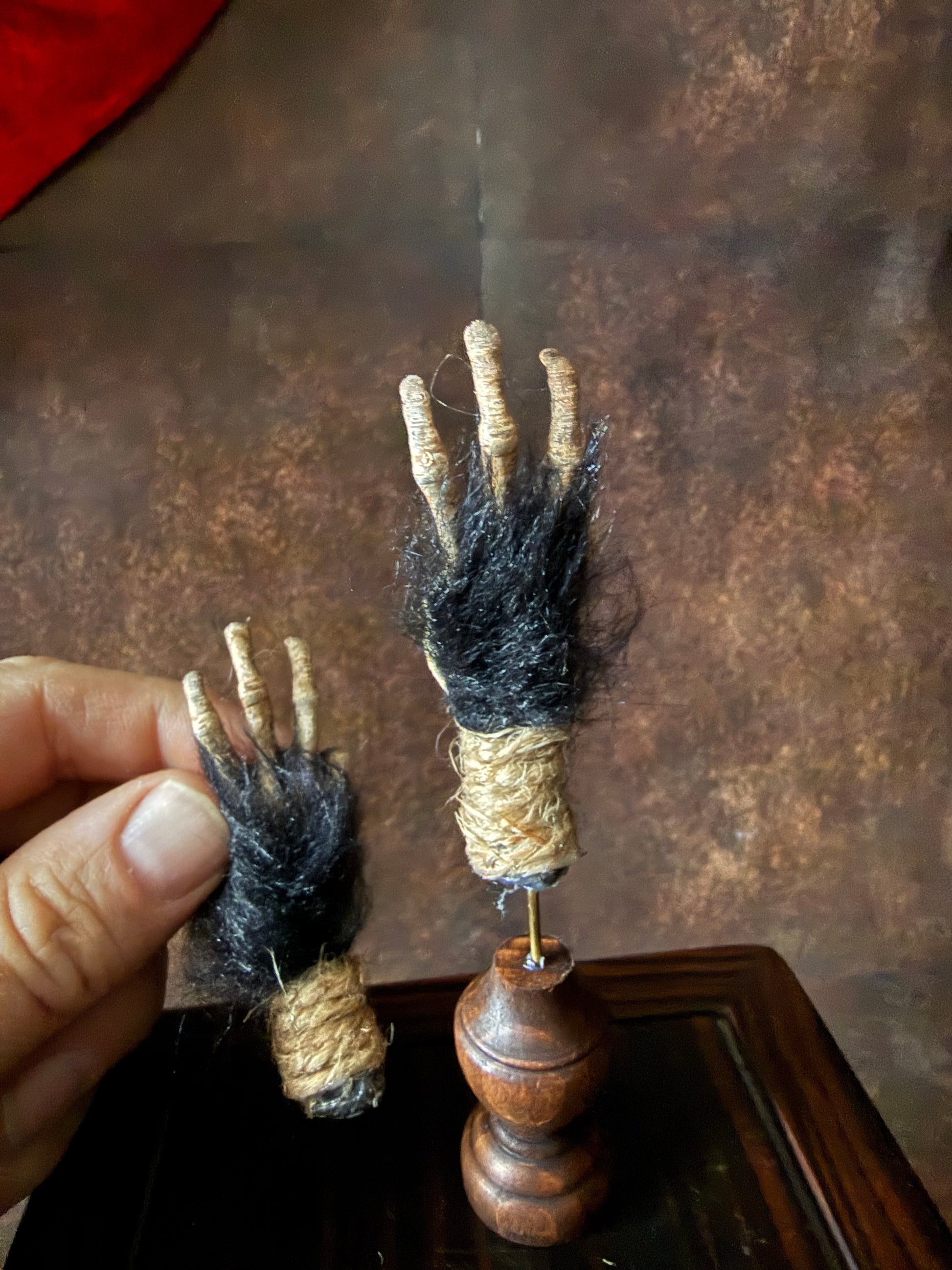 Cursed Monkey Paw – Handmade Oddity Replica
