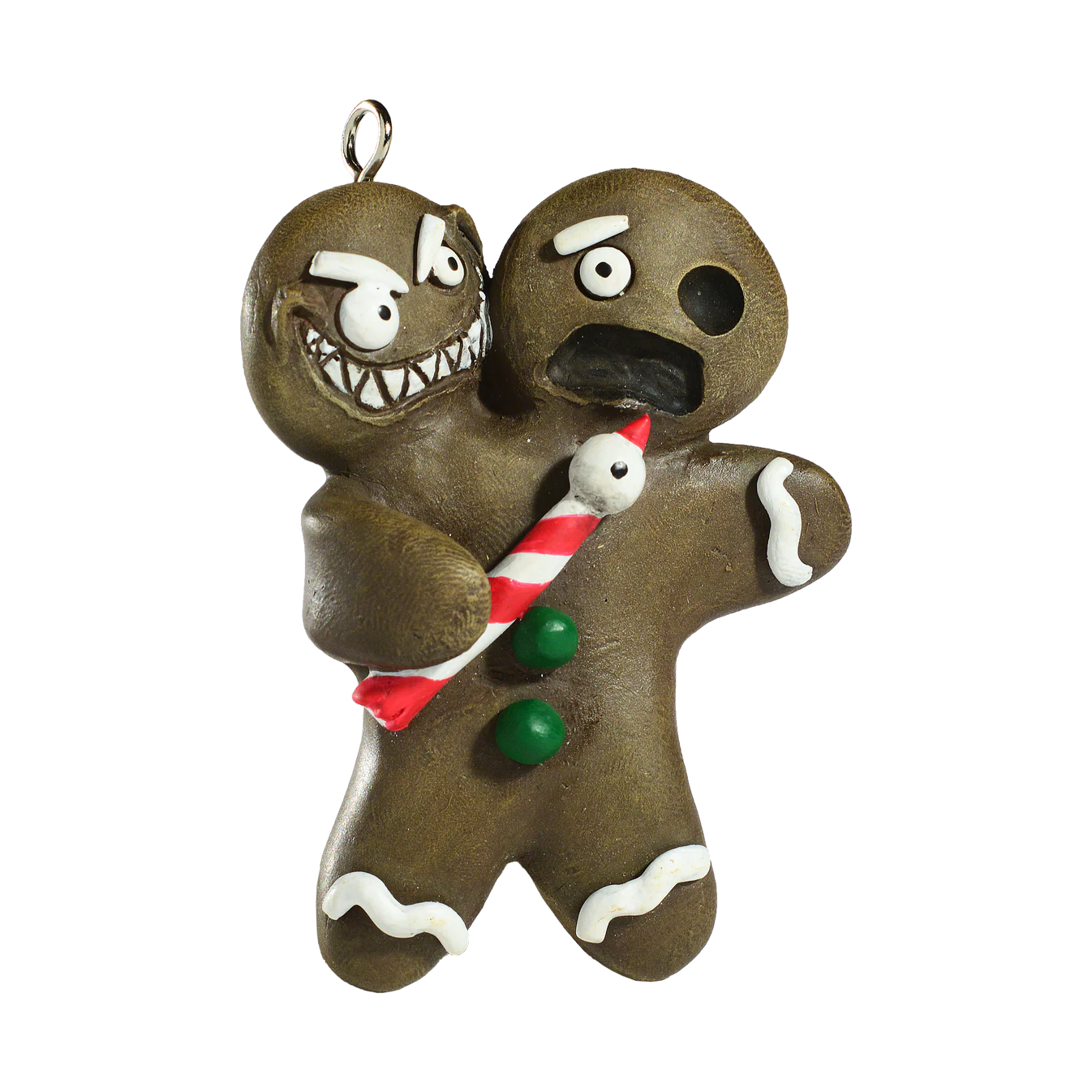 Gingerdead Twins horror ornament