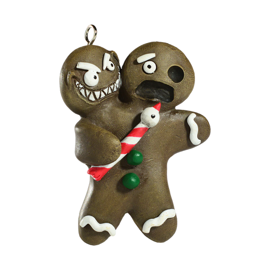 Gingerdead Twins horror ornament