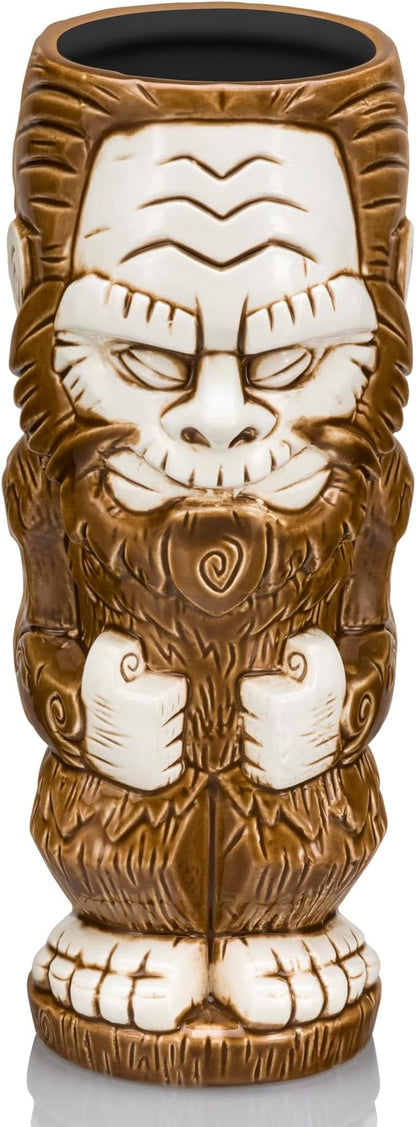 Geeki Tiki - Cryptids and Mythical creatures Big foot ceramic mug 16 ounce