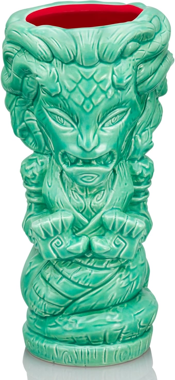 Geeki Tiki - Cryptids and Mythical creatures Medusa ceramic mug 15 ounce