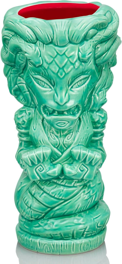 Geeki Tiki - Cryptids and Mythical creatures Medusa ceramic mug 15 ounce