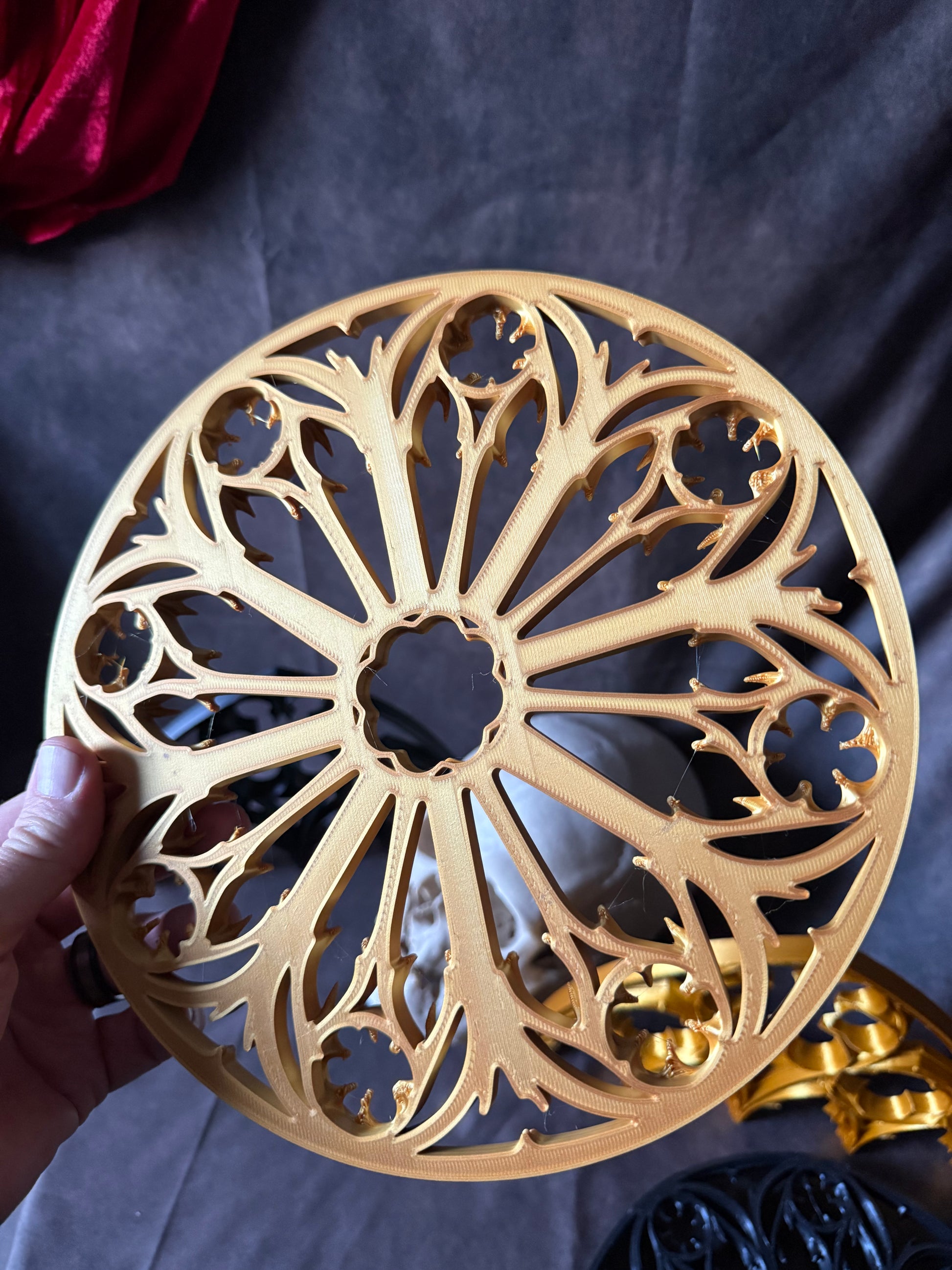 Gothic Decorative Arch Gold