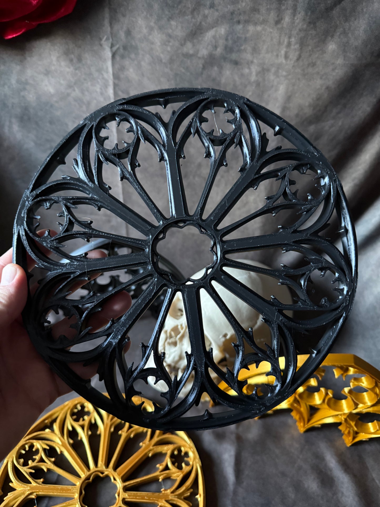 Gothic Decorative Arch Black