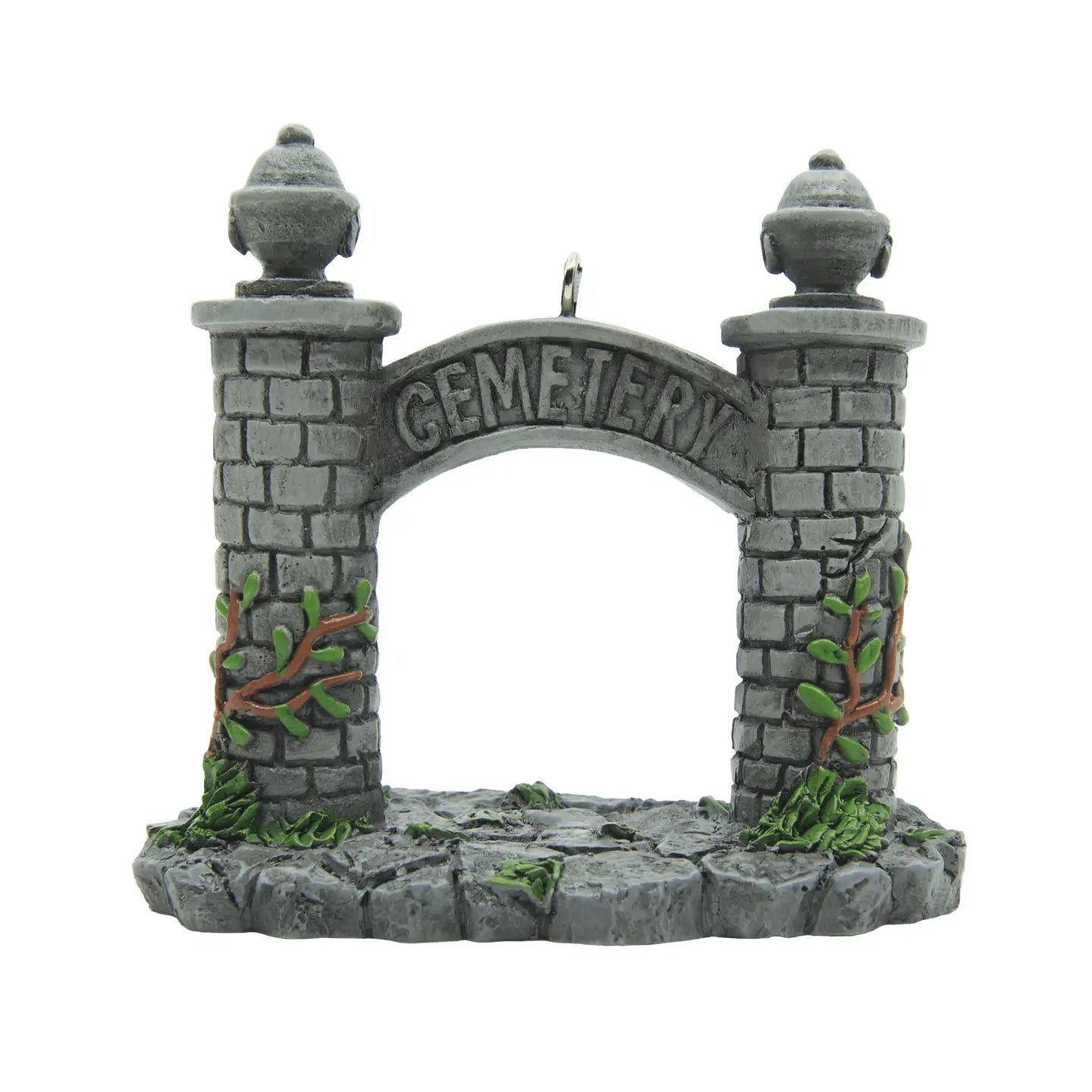 Cemetery Gate horror ornament