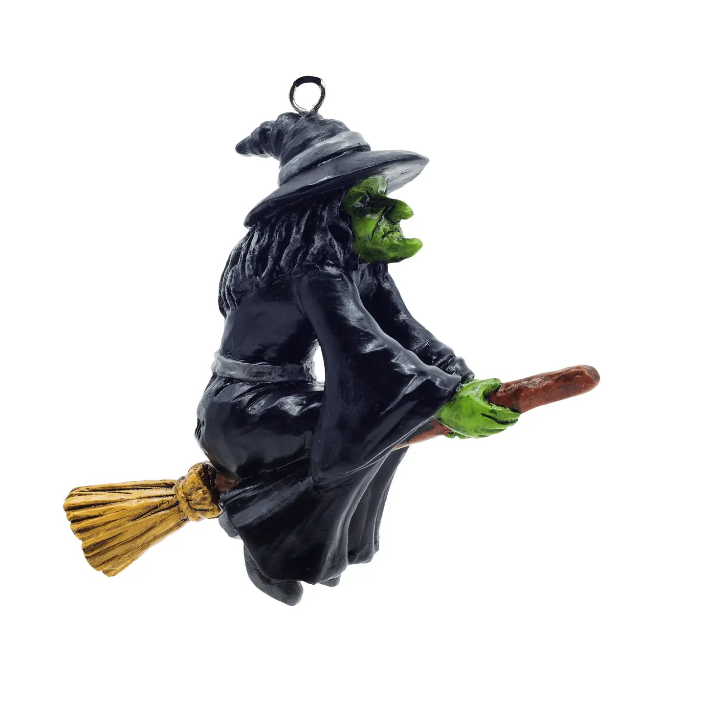 Flying Witch horror ornament
