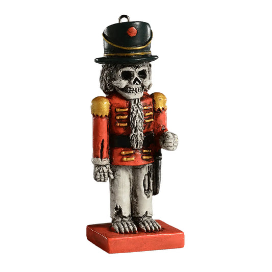 Nut and Bone Cracker horror ornament