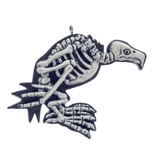 Vulture Bones Flatback horror ornament