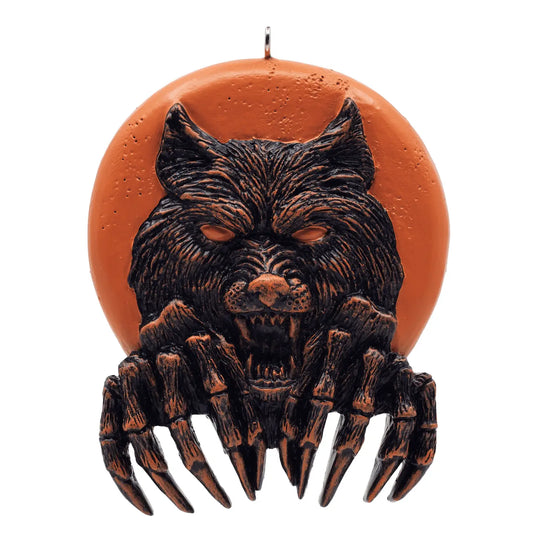 Werewolf Flatback horror ornament