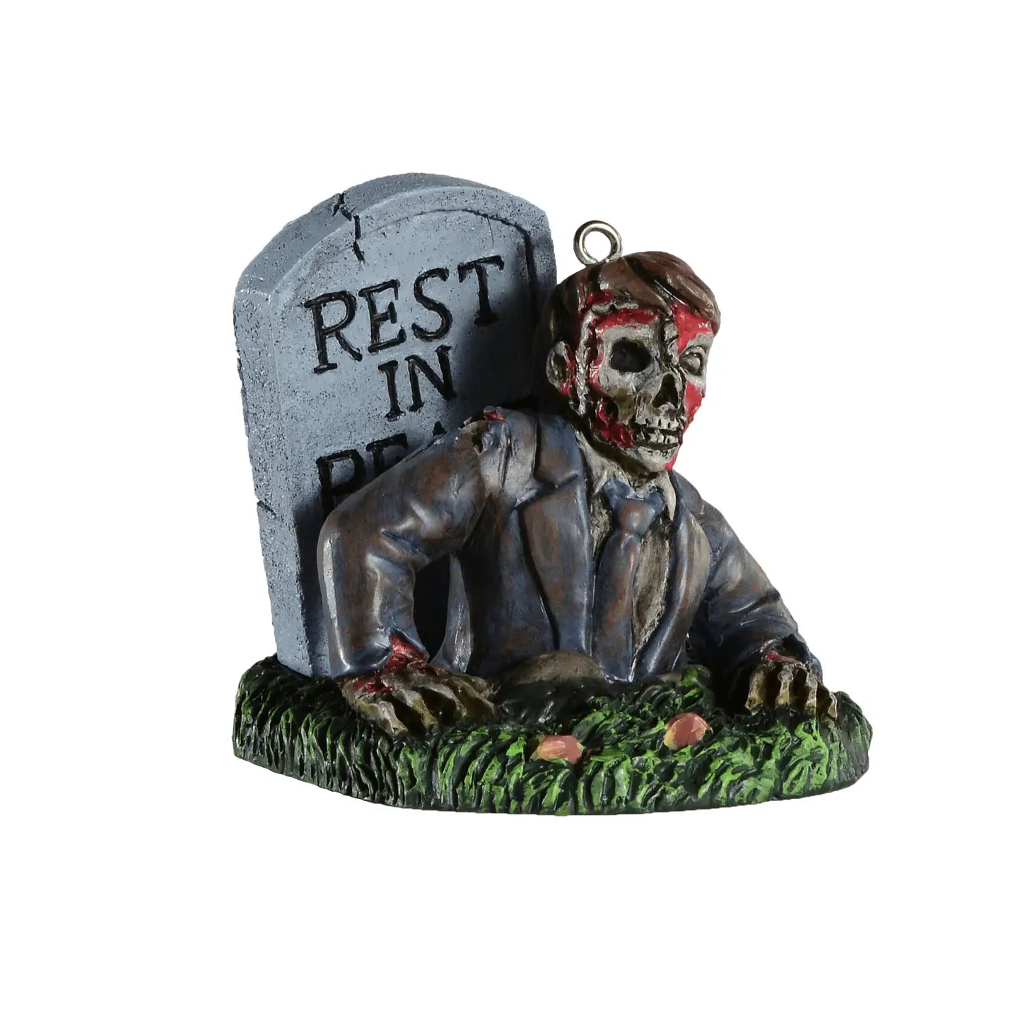 Zombie Grave horror ornament