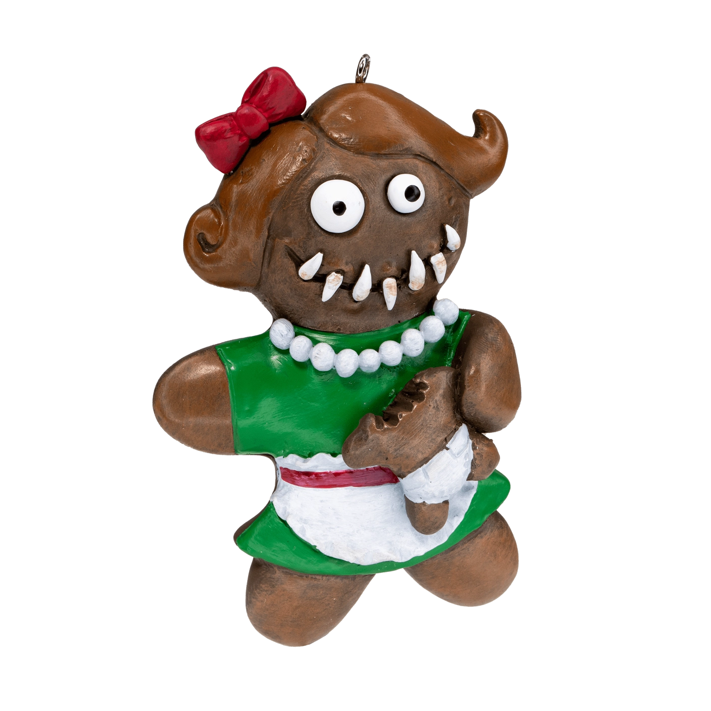 Gingerdead Woman horror ornament