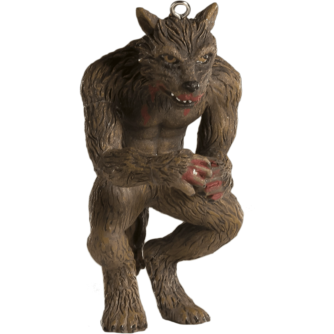Werewolf horror ornament