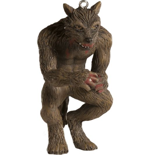 Werewolf horror ornament