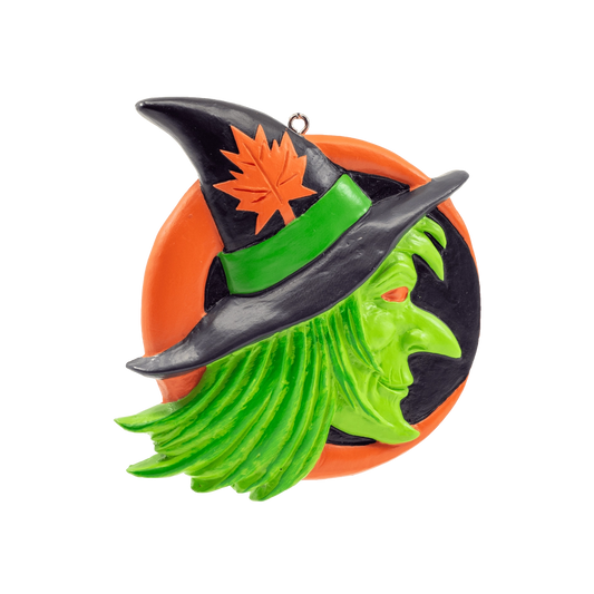 Witch Flatback horror ornament