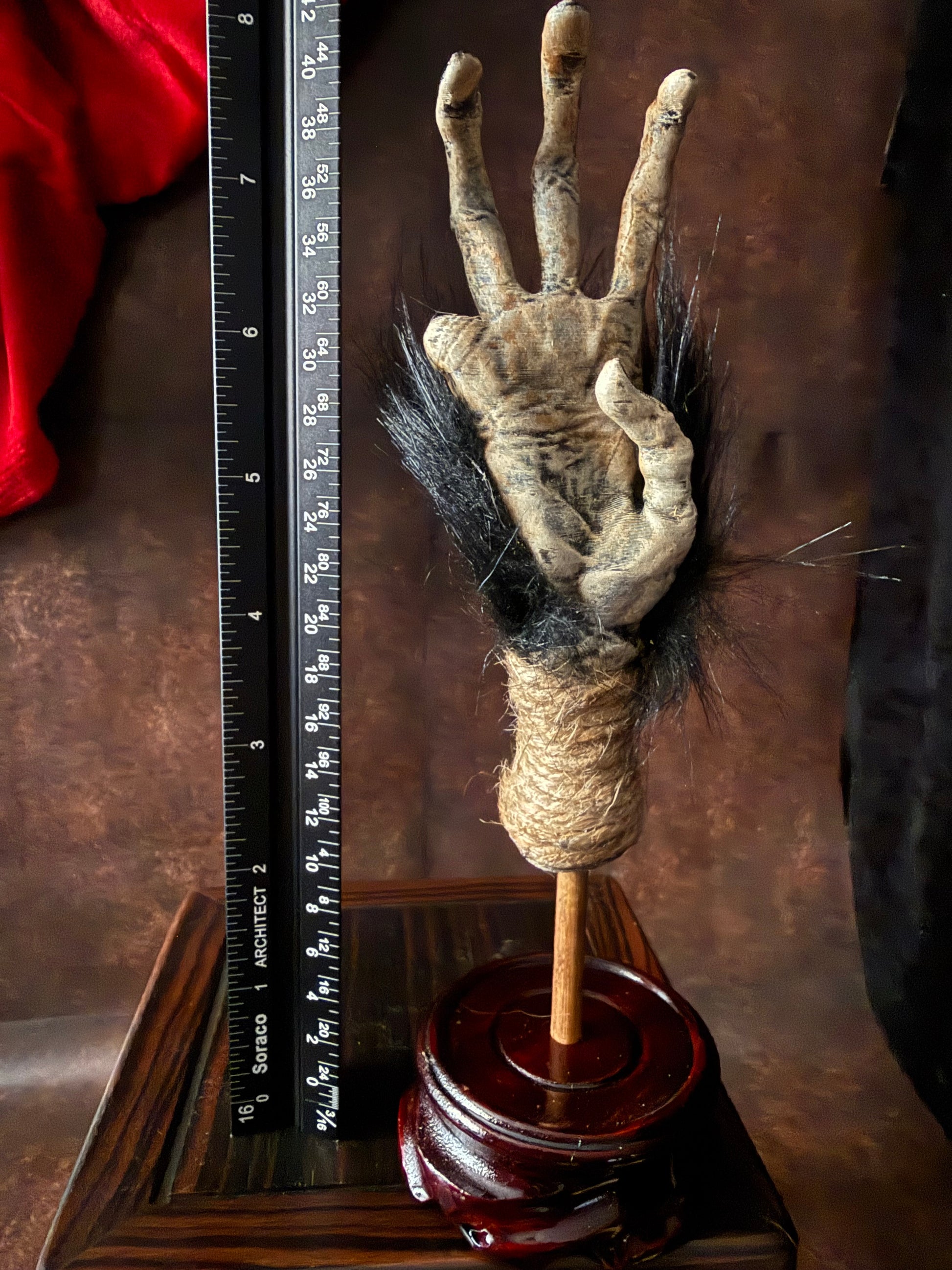 Cursed Monkey Paw – Handmade Oddity Replica