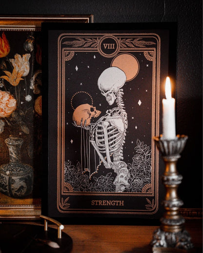 Marigold Tarot Prints Strength