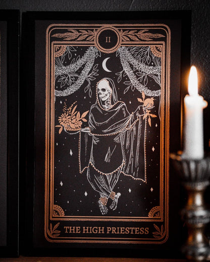 Marigold Tarot Prints The High Priestess