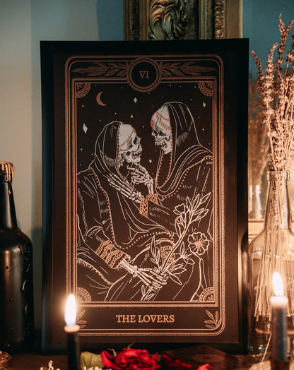 Marigold Tarot Prints The Lovers