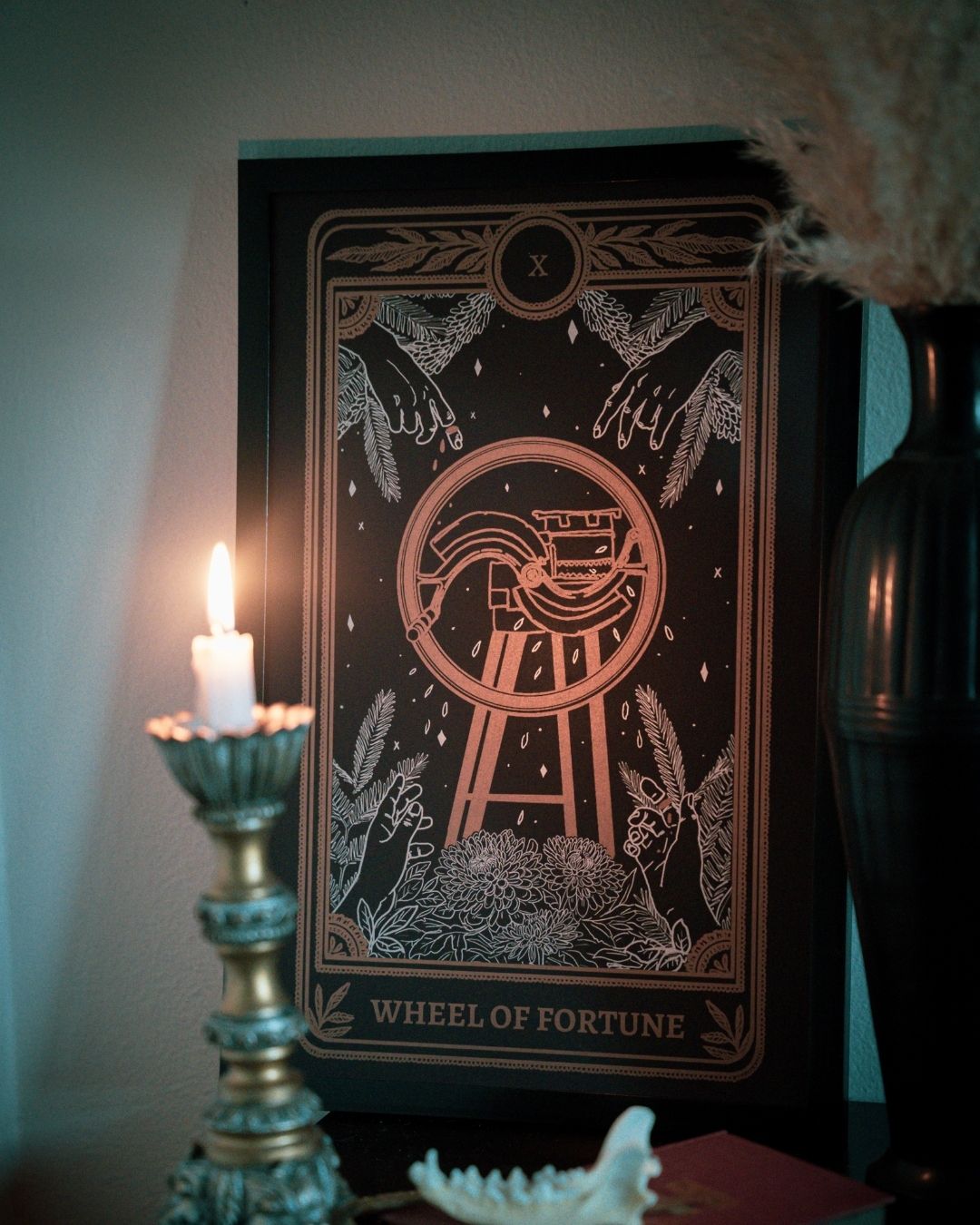 Marigold Tarot Prints The Wheel of Fortune