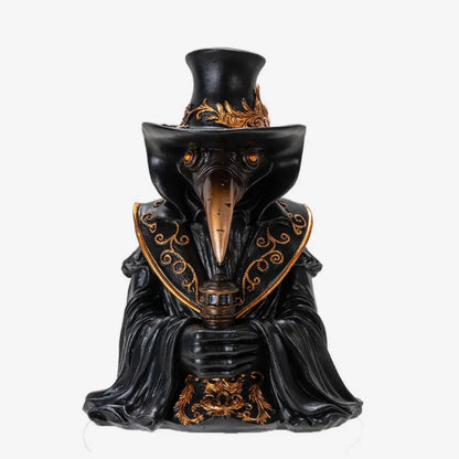 Plague Doctor Backflow Incense Burner