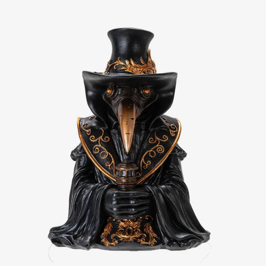Plague Doctor Backflow Incense Burner