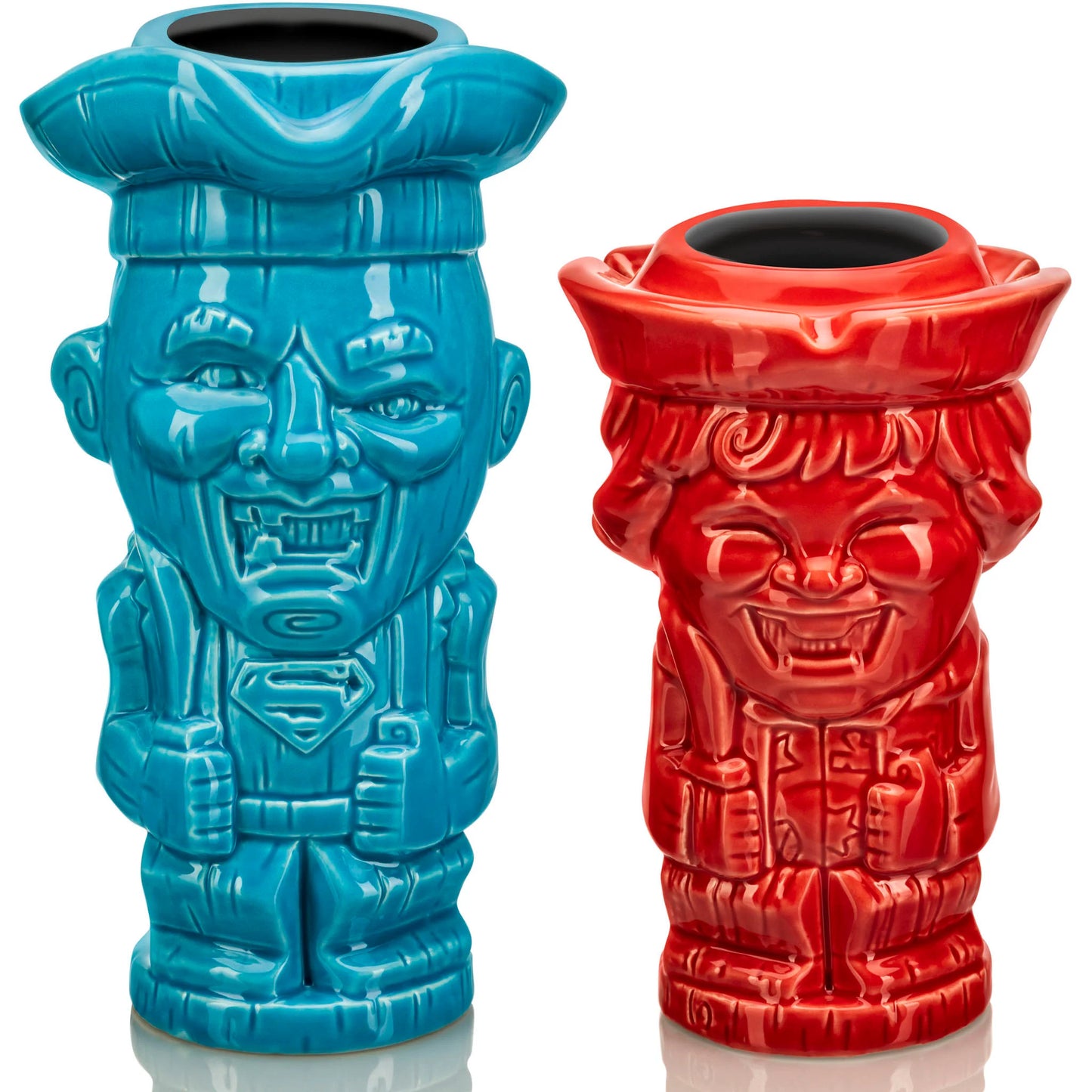 Geeki Tiki Mugs Horror Goonies sloth and Chuck mug set