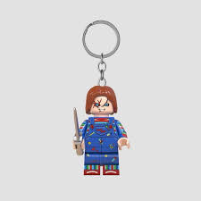 Bricks Lego Minifigure Keychains Chucky