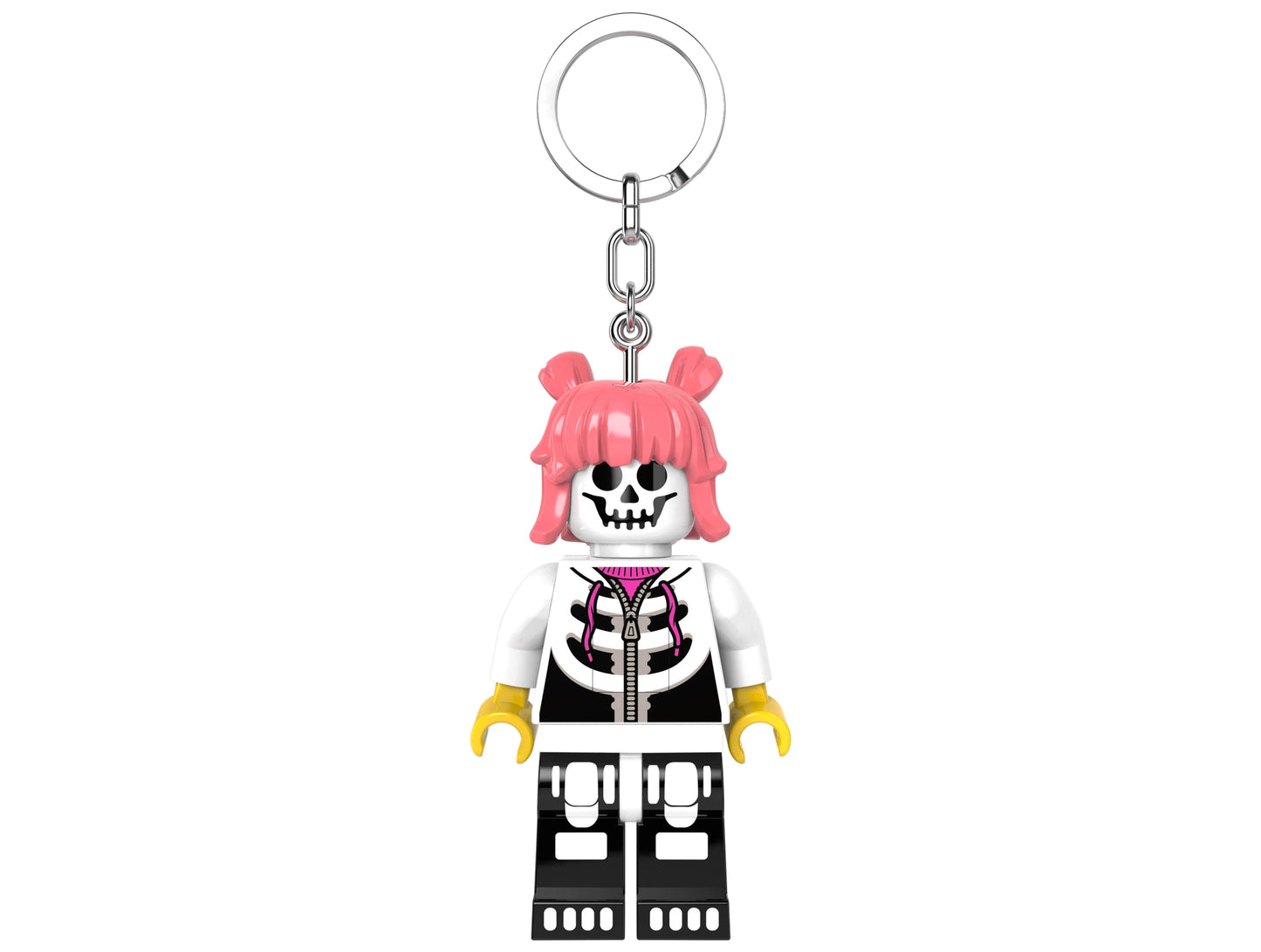 Lego Halloween Led Keychain Girl skeleton