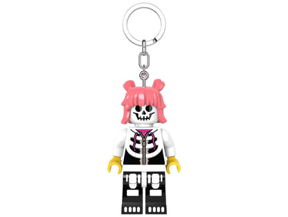 Lego Halloween Led Keychain Girl skeleton