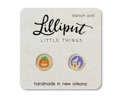 Halloween Cookies Lilliput Little Things stud earrings