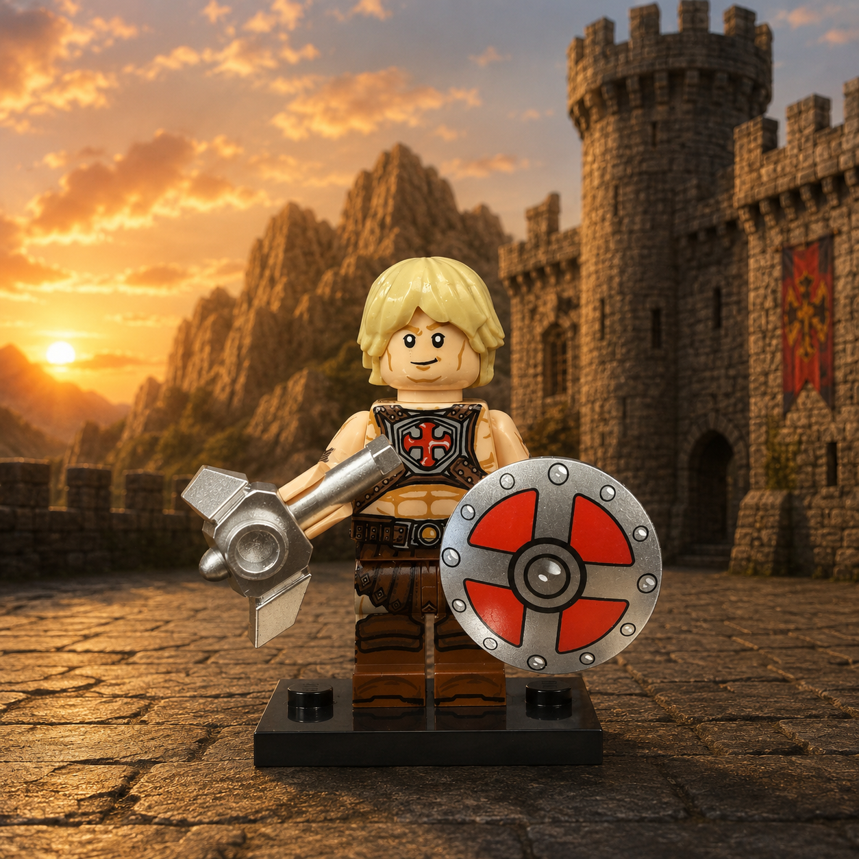 He-Man Masters of the Universe Brick Minifigure