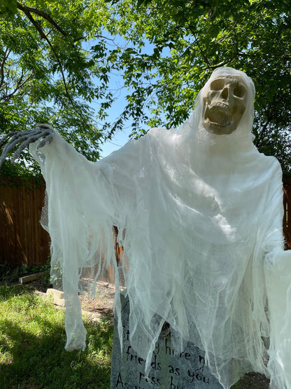 Puppet Ghost Prop, Hanging Decoration, Creepy Halloween Spirit, Haunted House Decor, Spooky Gothic Figure