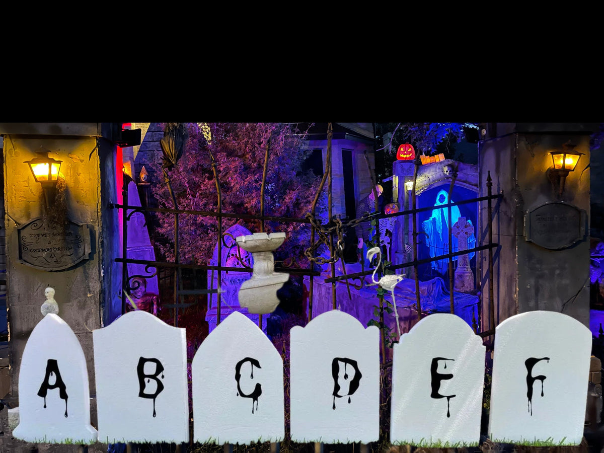DIY Foam Tombstone Blank with PVC Core | Halloween Yard Cemetery Prop | Carvable Custom Epitaph