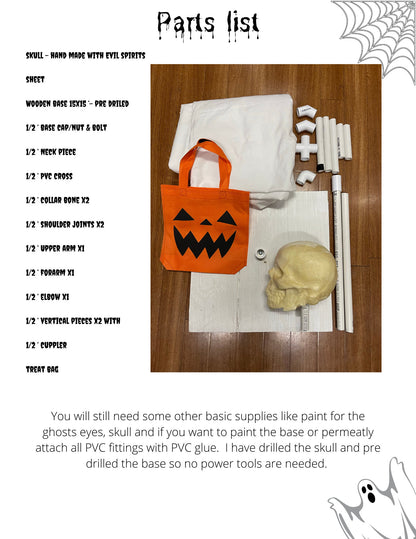 Ghost Trick-or-treater (Made to order)